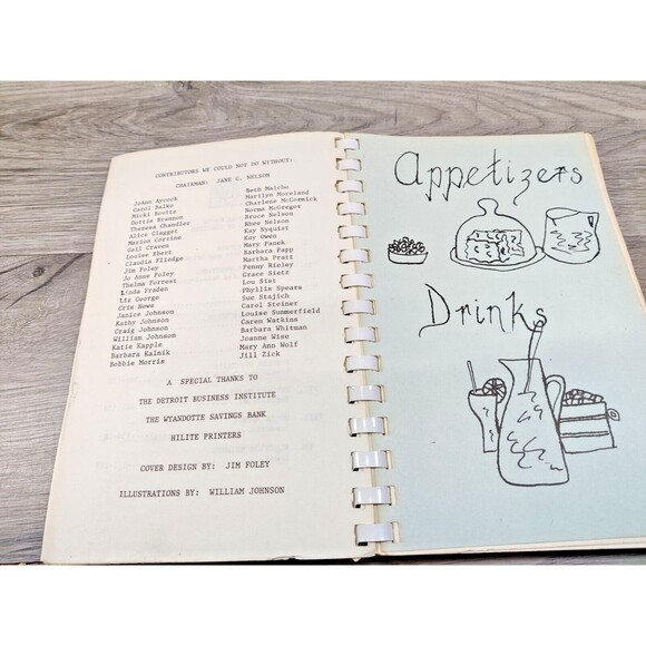 VINTAGE League of Women Voters Cookbook-"Major League Hits" Wayne County, MI - Picture 7 of 7